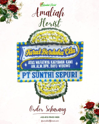 Papan Bunga Duka di Bolihutuo