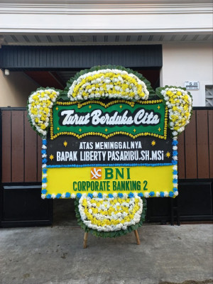 Papan Bunga Duka di Bolihutuo