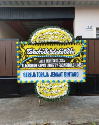 Papan Bunga Duka di Bolihutuo