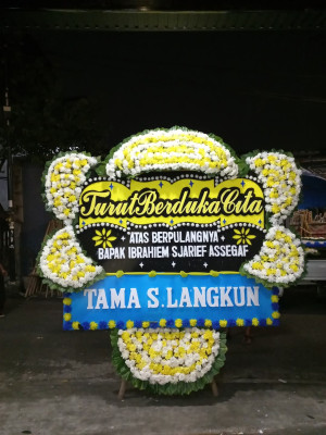 Papan Bunga Duka di Bolihutuo